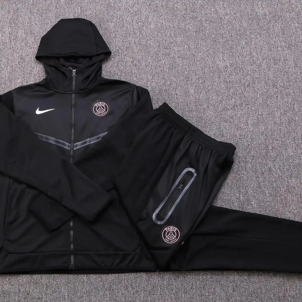 Nike Jordan Football Sports Set Hoodie Pants Suit [B22 Design] vista 3