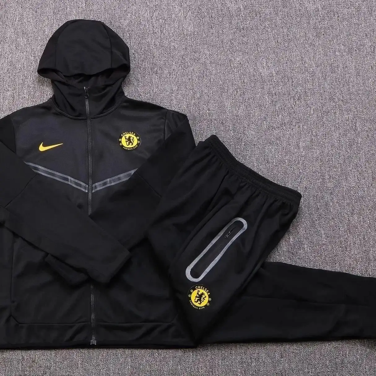 Nike Jordan Football Sports Set Hoodie Pants Suit [B22 Design] vista 4