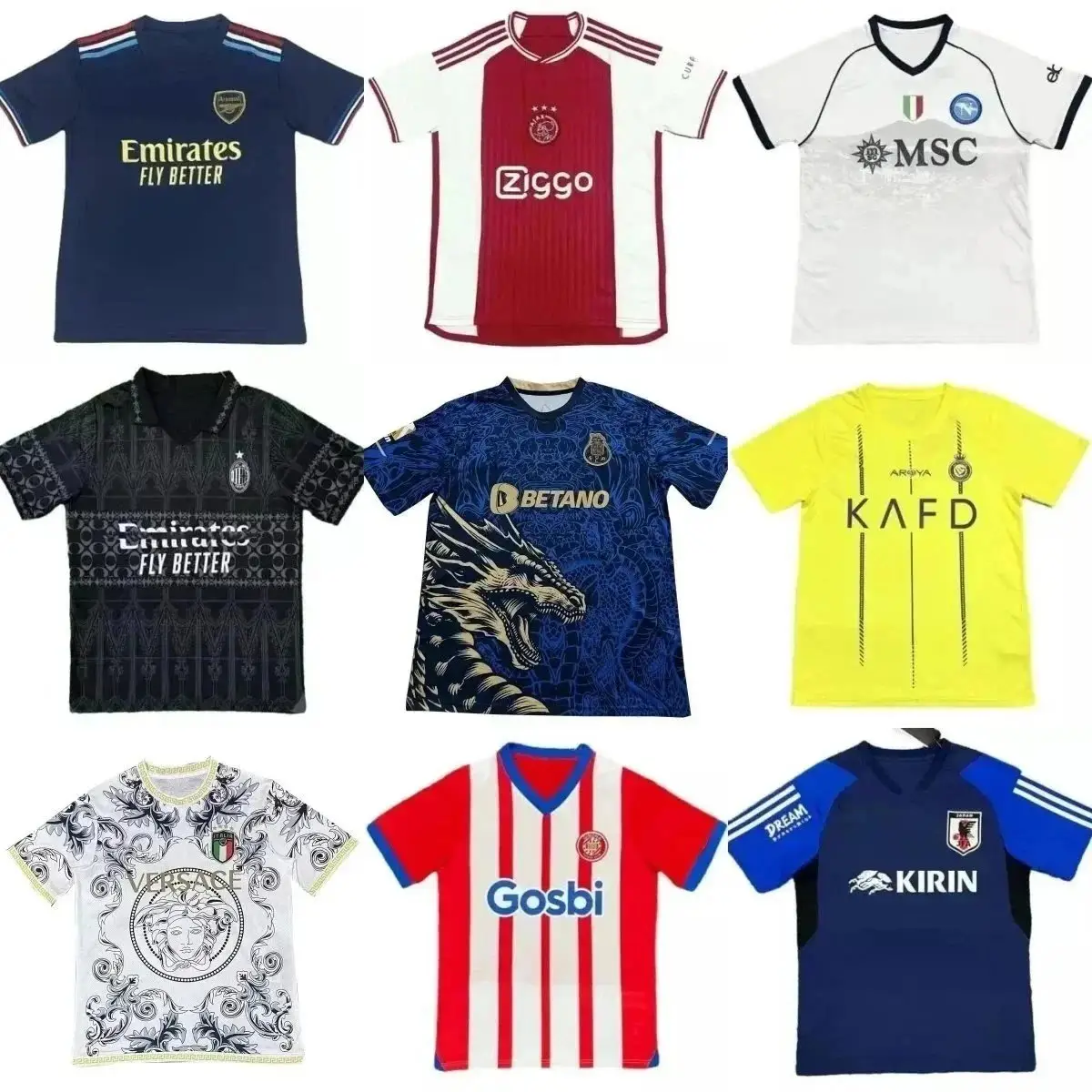 Fashion football T-shirt réplica
