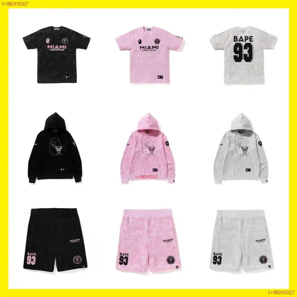 BAPE Miami 93 T-Shirt/Hoodie/Shorts Set [40 styles]
