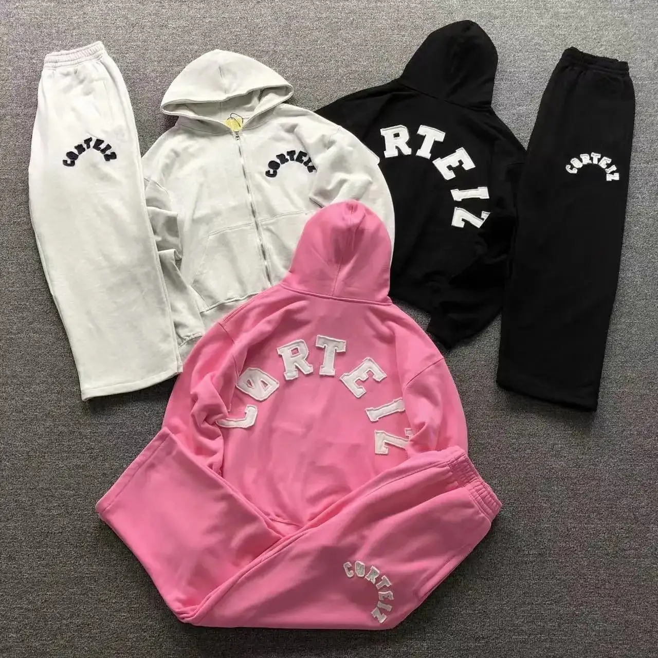 Corteiz Cortiez Hoodie & Jogger Set [40 styles] vista 2