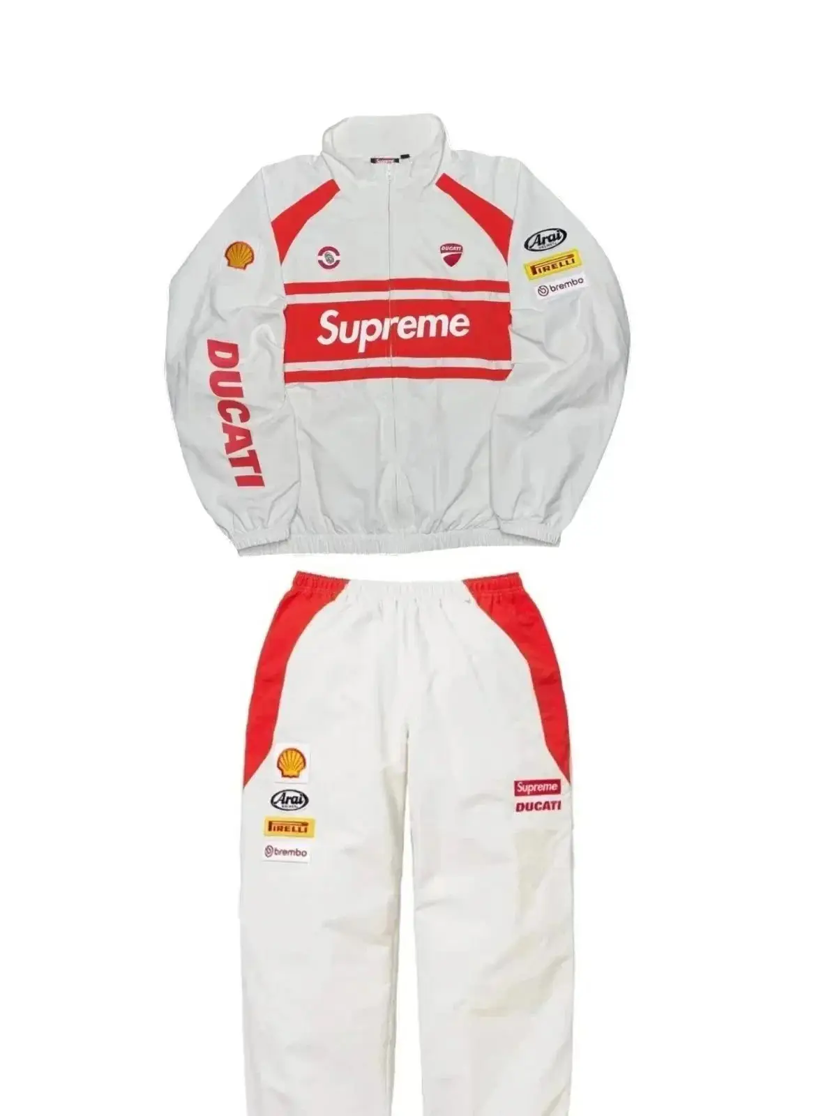Supreme Ducati Track Jacket/Sweatshirt/Pants [40 styles] vista 3