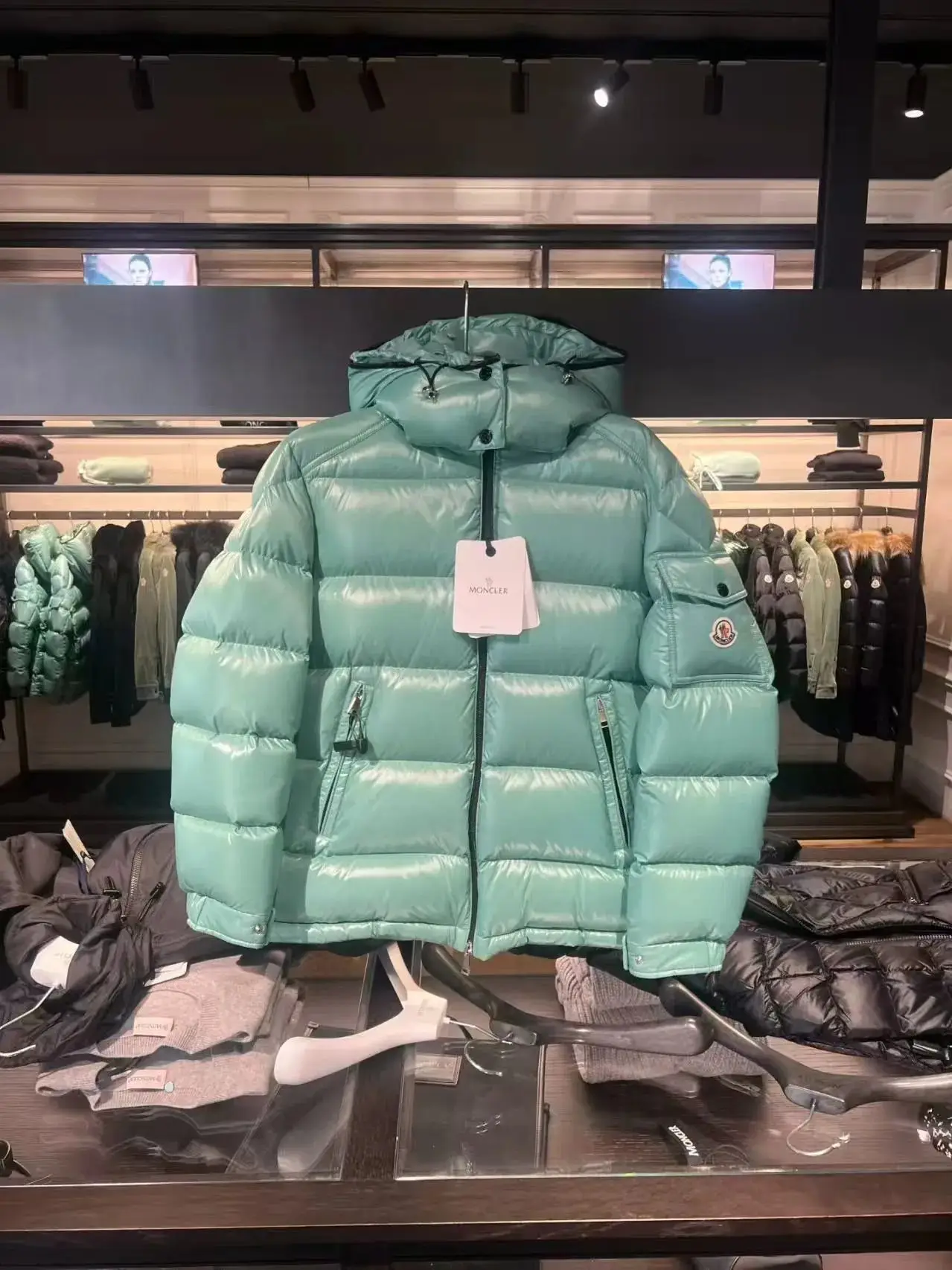 Moncler down jacket vista 4