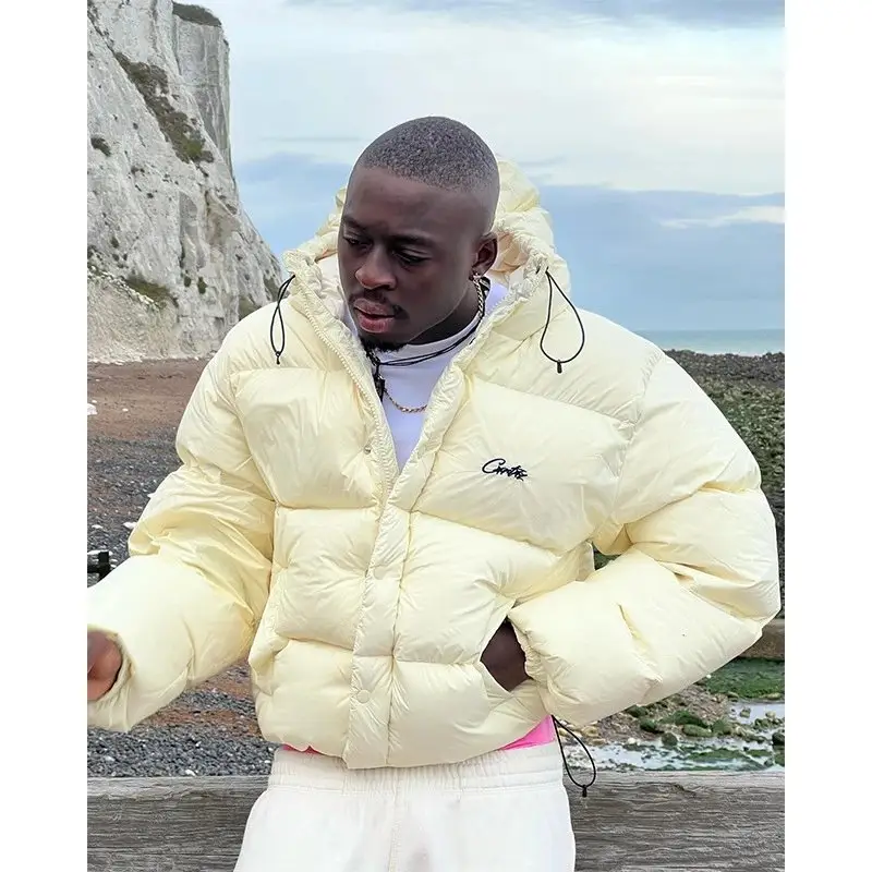 Corteiz Hooded Down Jacket [22 styles] vista 2