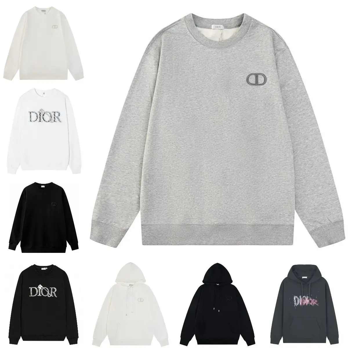 Dior CD Icon Hoodie/Sweater [27 styles] réplica