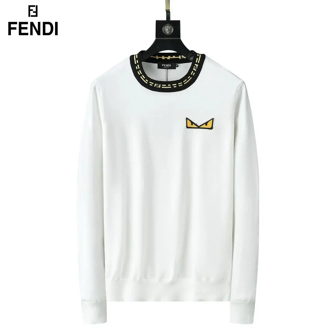 Fendi FF Logo Sweater / Fendi Roma Sweater / Houndstooth Pattern Sweater [4 styles] vista 2