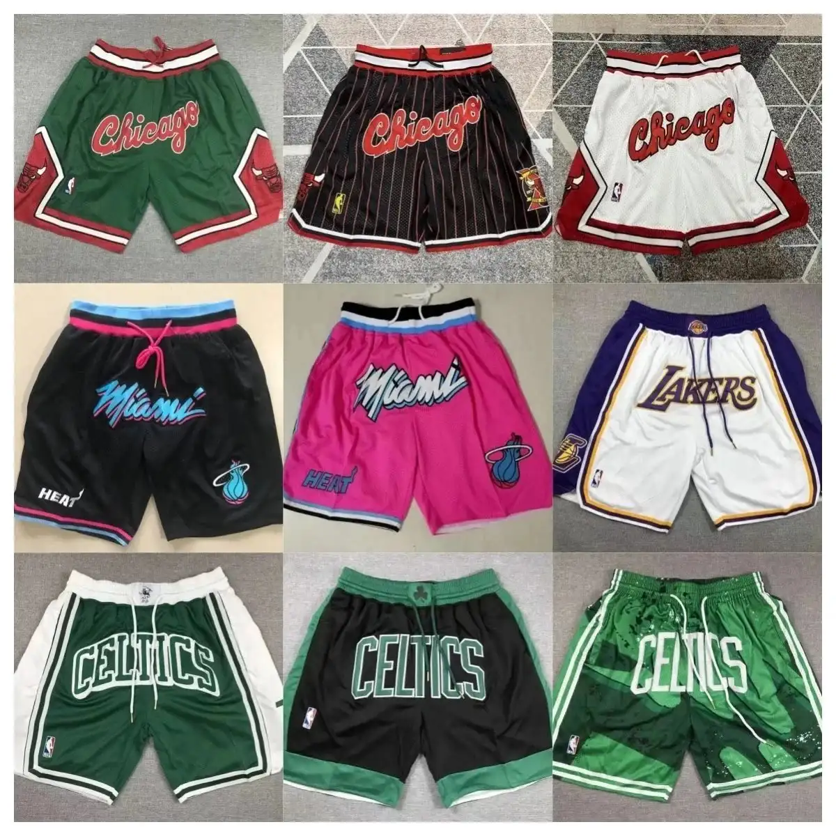 Ver las 4 fotos NBA basketball shorts (30+tyle )