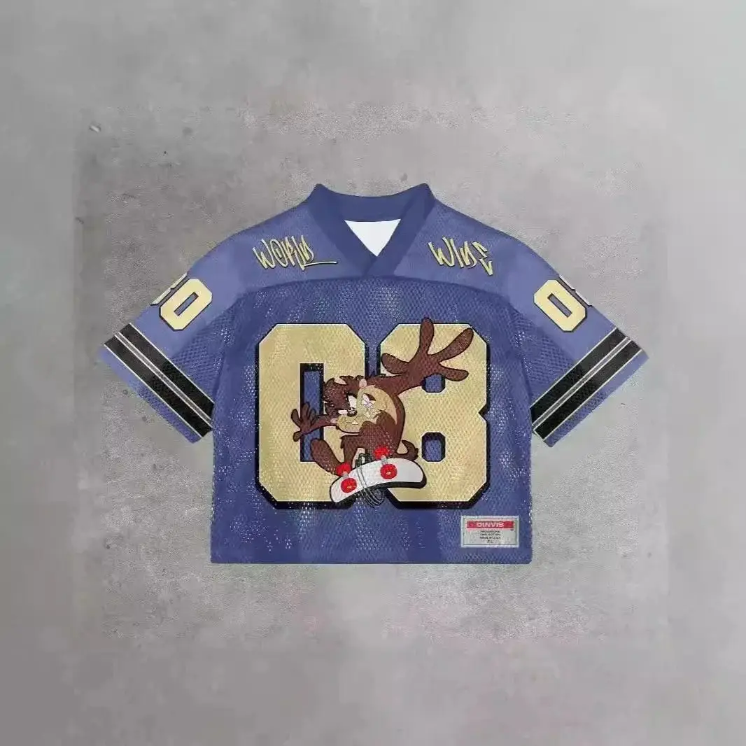 MLB-NBA-NFL-NHL T jersey vista 4