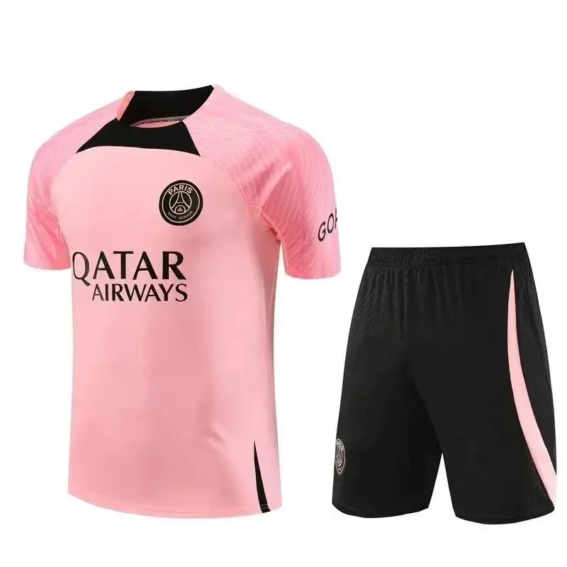 Paris Saint-Germain Qatar Airways Training Jersey/Shorts Set [17 styles] vista 2