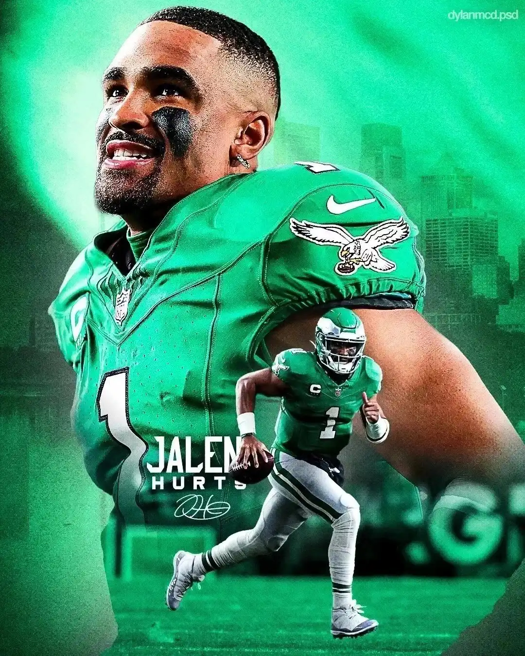Philadelphia Eagles Jalen Hurts Jersey [14 styles] réplica