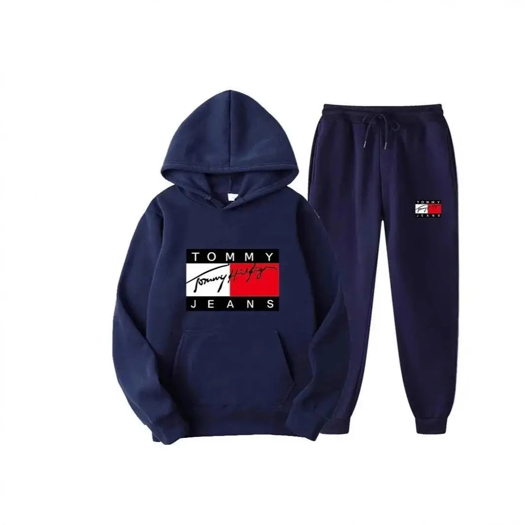 Tommy Hilfiger & Air Jordan Hoodie Sets [Multiple Styles] vista 3