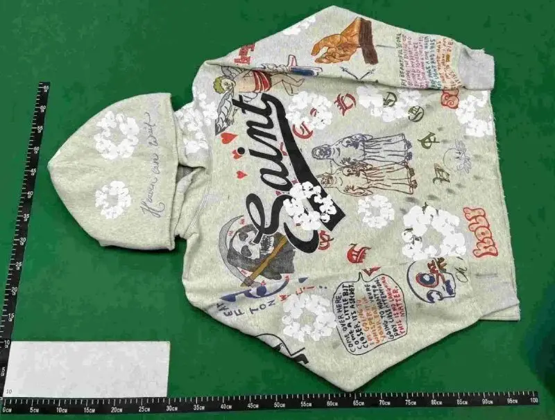 Supreme & Saint Michael Oldschool Hoodie vista 2