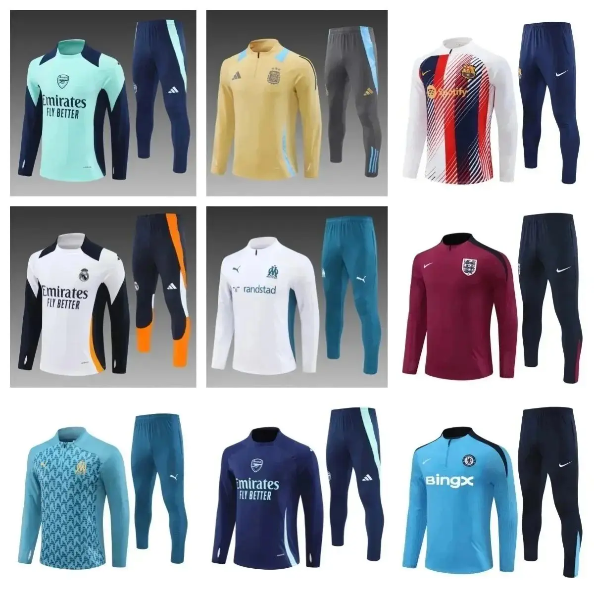 Nike Soccer Suits(+40color) vista 3