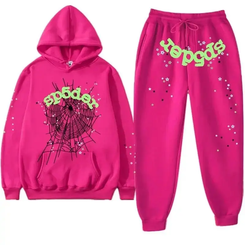 sp5der Hoodie & Jogger Set [40 styles] vista 3