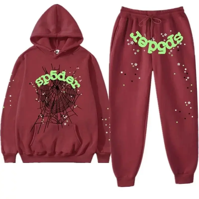 sp5der Hoodie & Jogger Set [40 styles] vista 4
