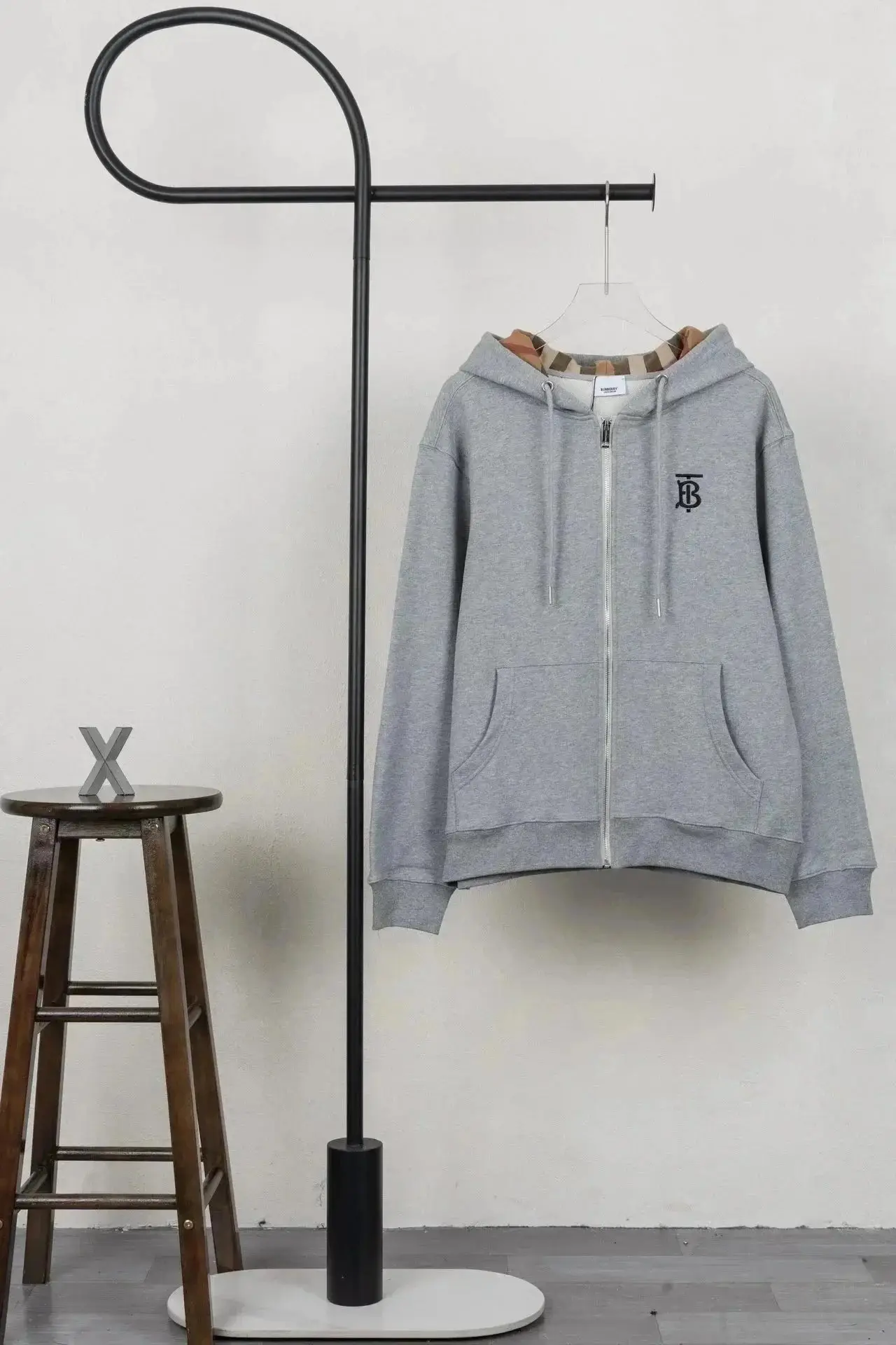 Burberry Hoodie Long sleeve cardigan jacket and coat vista 2