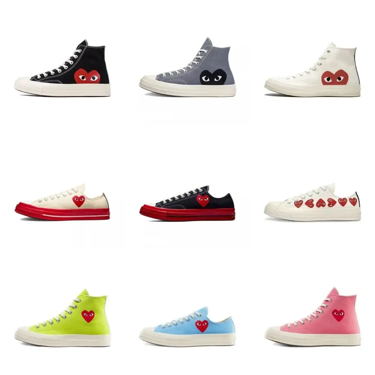 Comme des Gar?ons x Converse Sneakers réplica