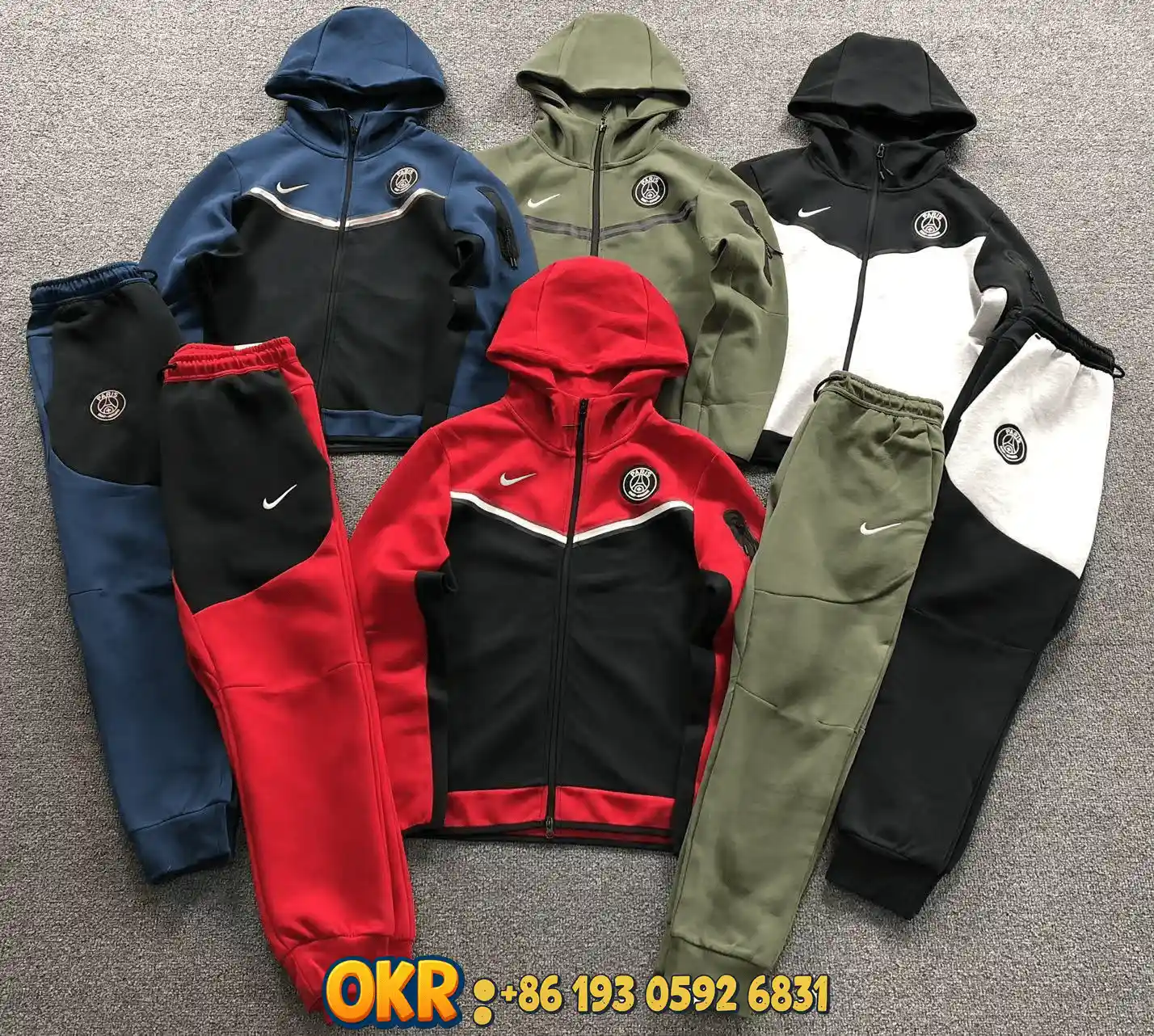 Paris Saint Germain Hoodie [8 styles] réplica
