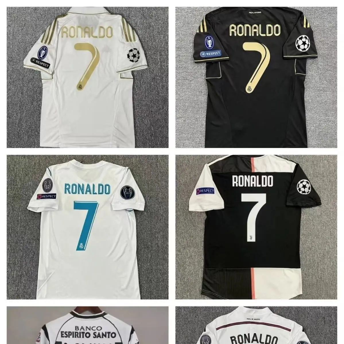 Real Madrid Jersey [9 styles]