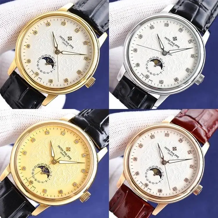 Patek Philippe Mechanical Watch [4 styles] réplica